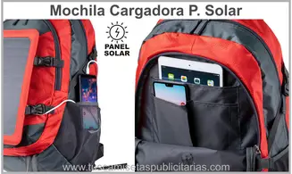 Mochila Cargadora Solar