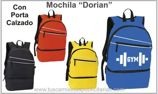Mochila con Porta Calzado