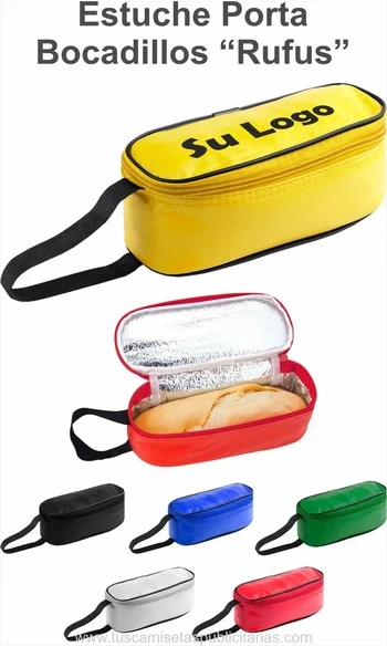 Estuche Porta Bocadillos Personalizado
