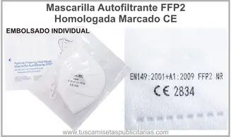 Mascarilla FFP2 Homologada CE
