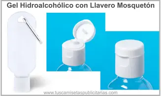 Gel Hidroalcohólico con Mosquetón