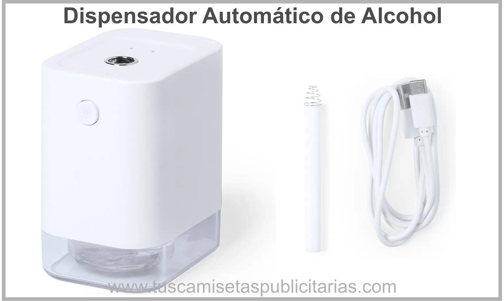 Dispensador de Alcohol Automático
