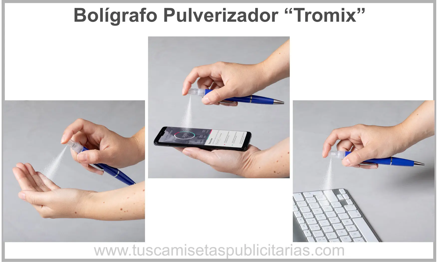 Bolígrafo Higienizante Pulverizador
