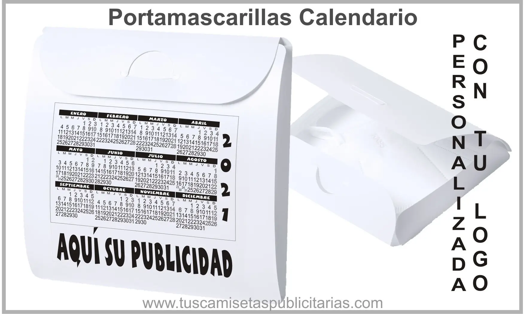 Portamascarillas con Calendario
