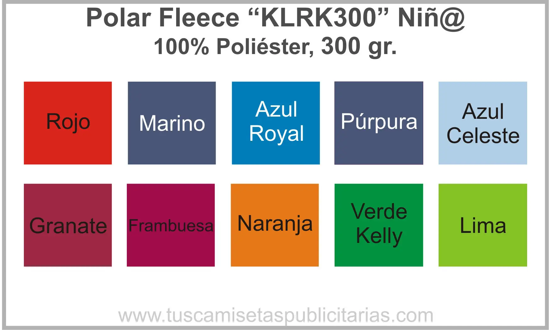 Forro Polar Infantil