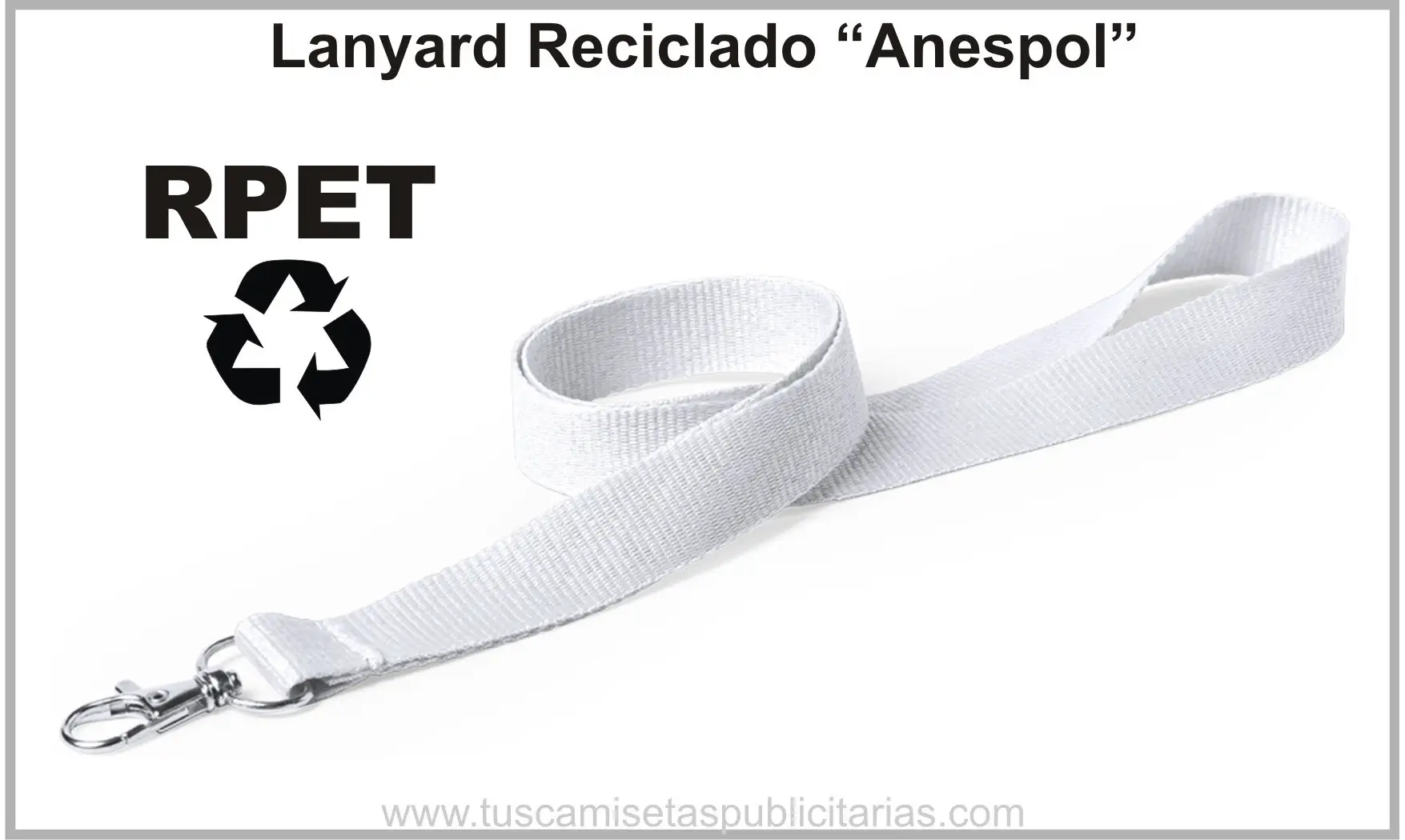 Lanyard RPET Reciclado Personalizado