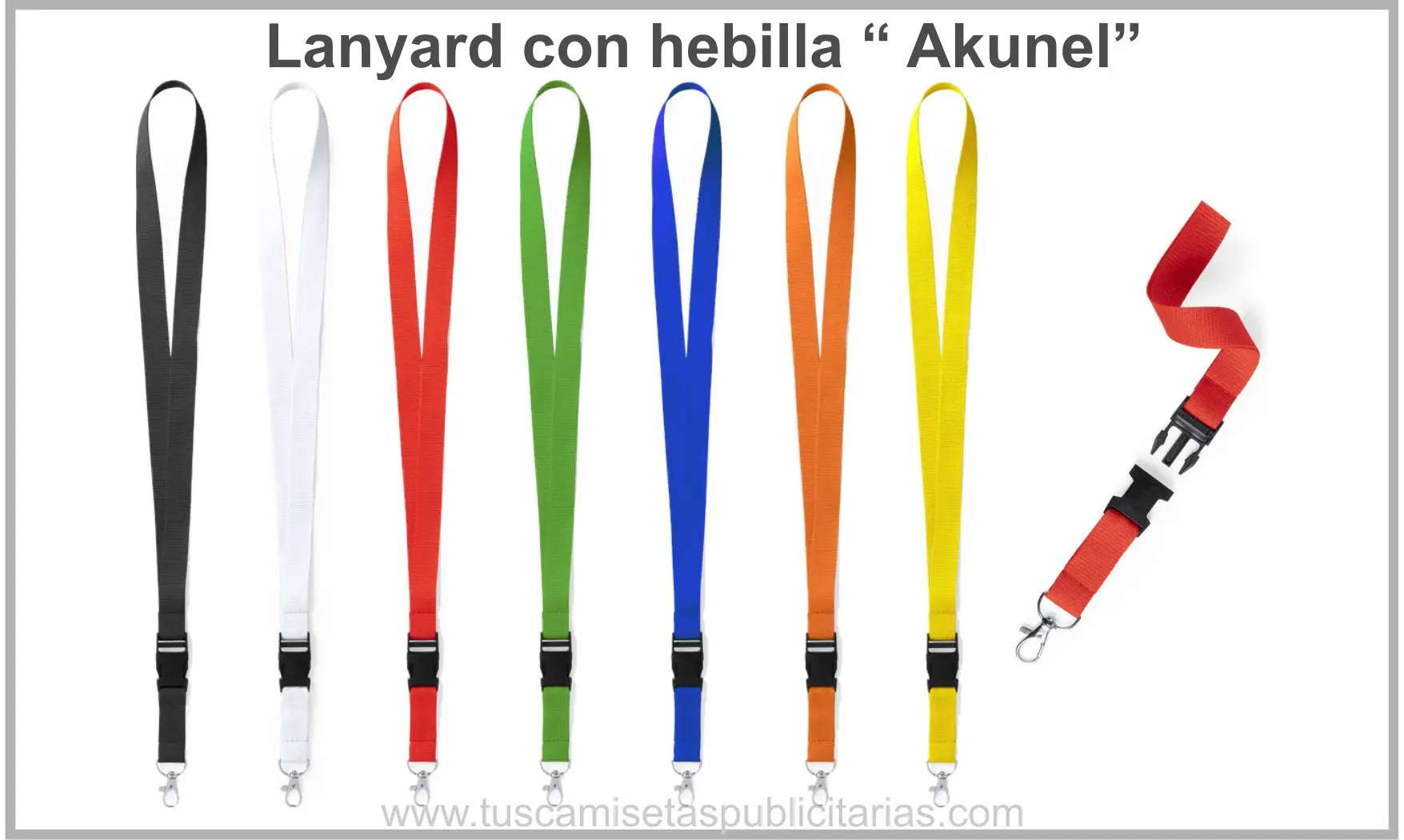 Lanyard Personalizado Akunel