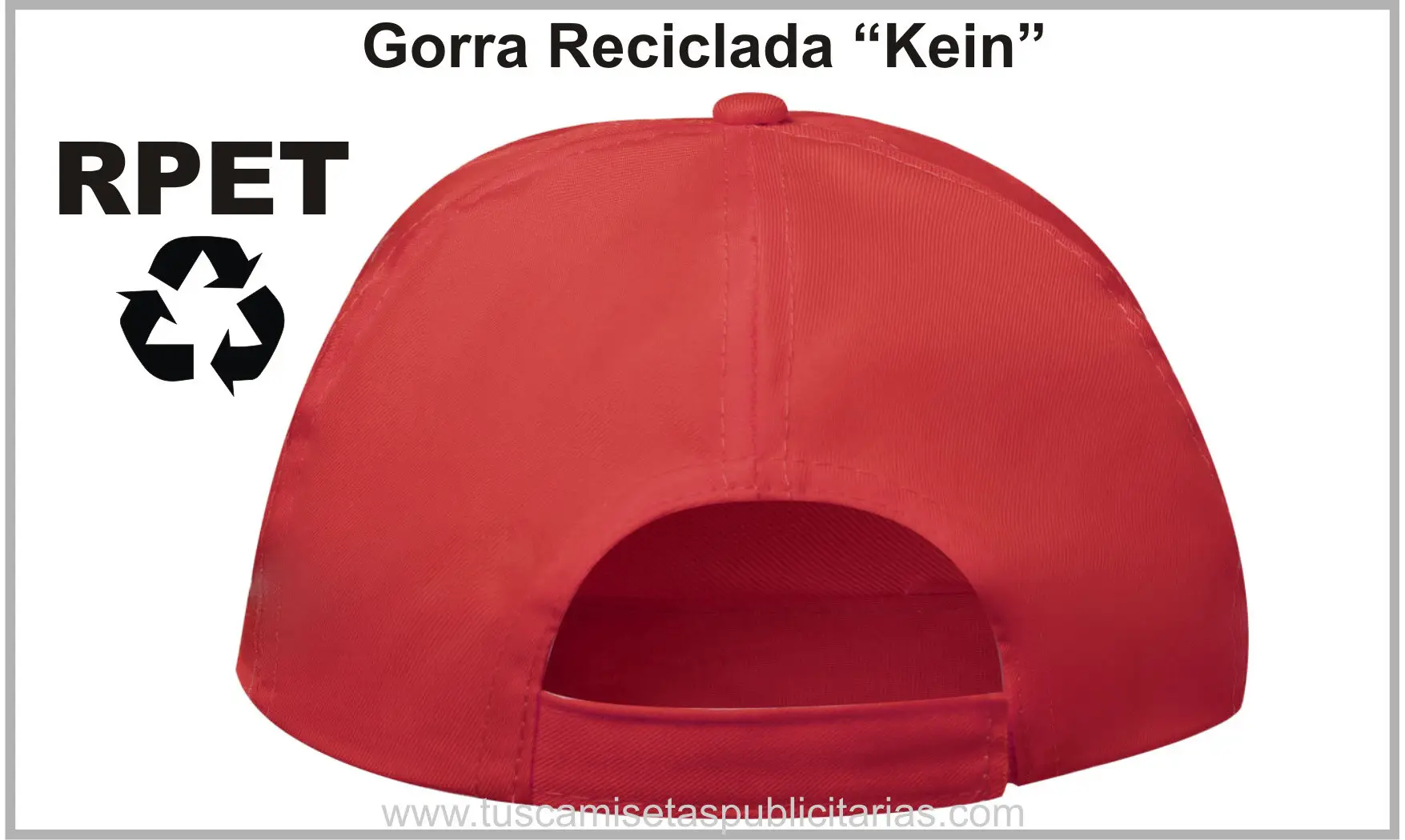 Gorra Reciclada Personalizada