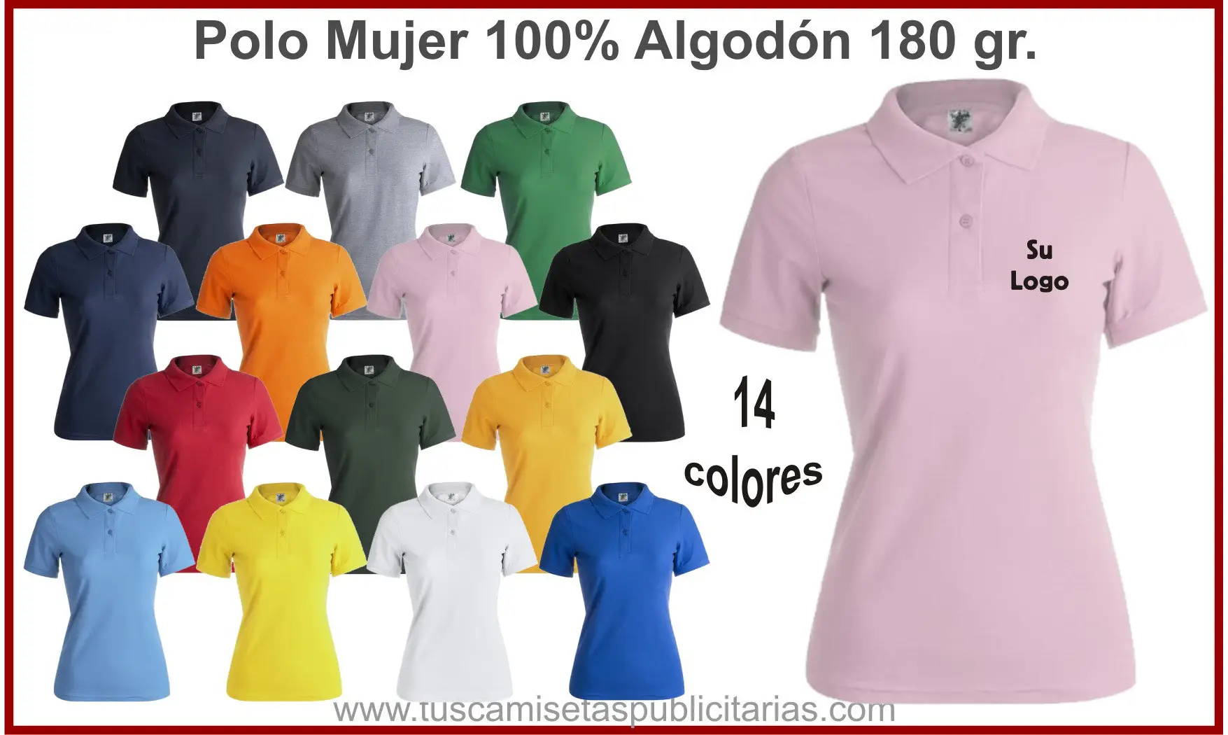 Polos Personalizados Mujer