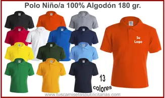 Polos Personalizados Niño