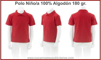 Polos Personalizados Niño