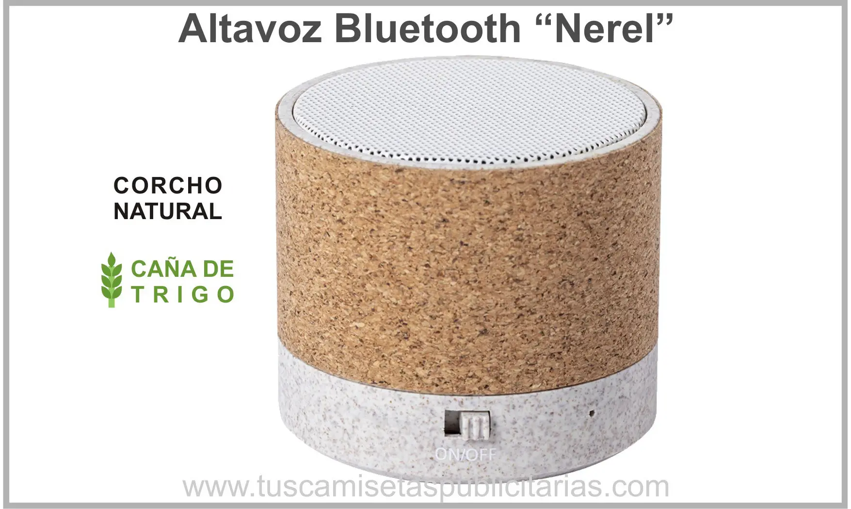 Altavoz Ecológico Bluetooch