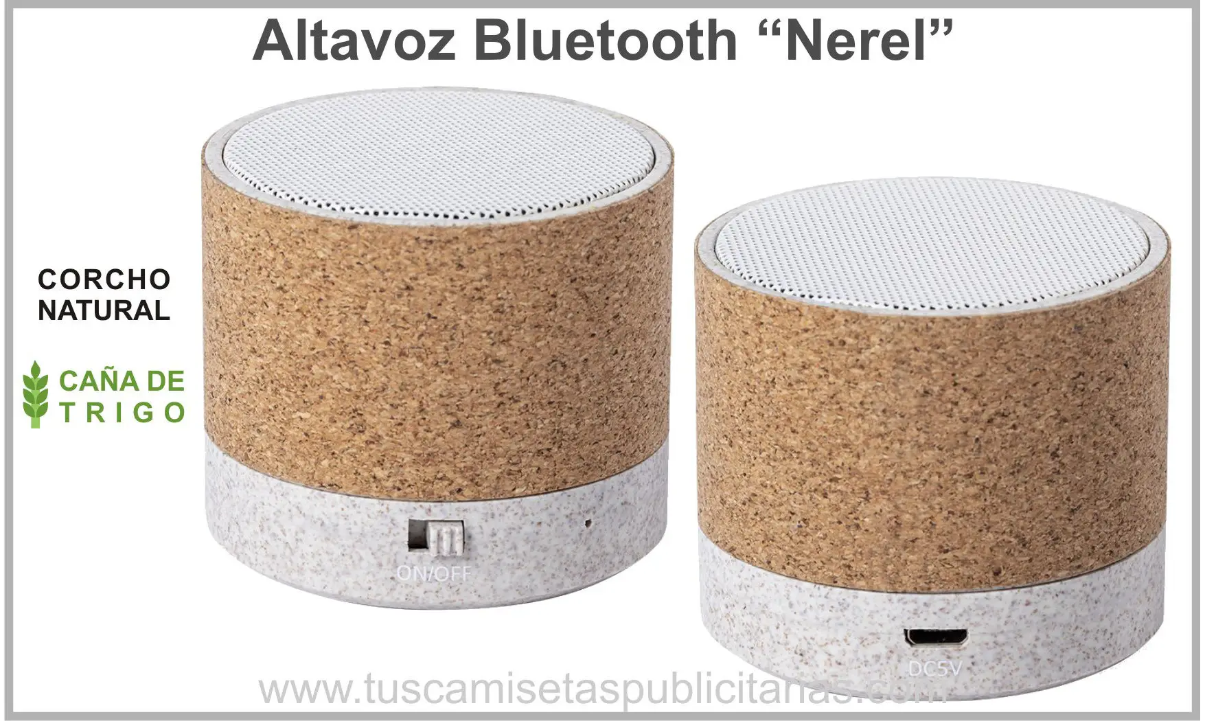 Altavoz Ecológico Bluetooch