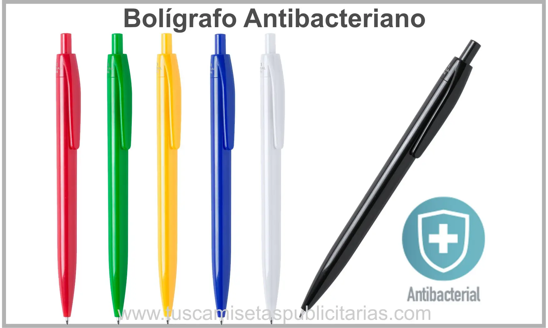 Bolígrafo Antibacteriano