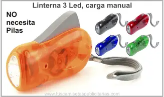 Linterna de carga manual