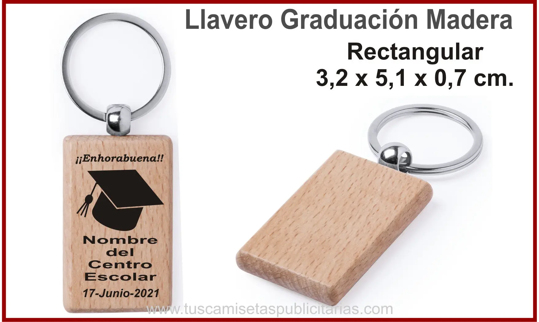 Llaveros de Graduación Eco