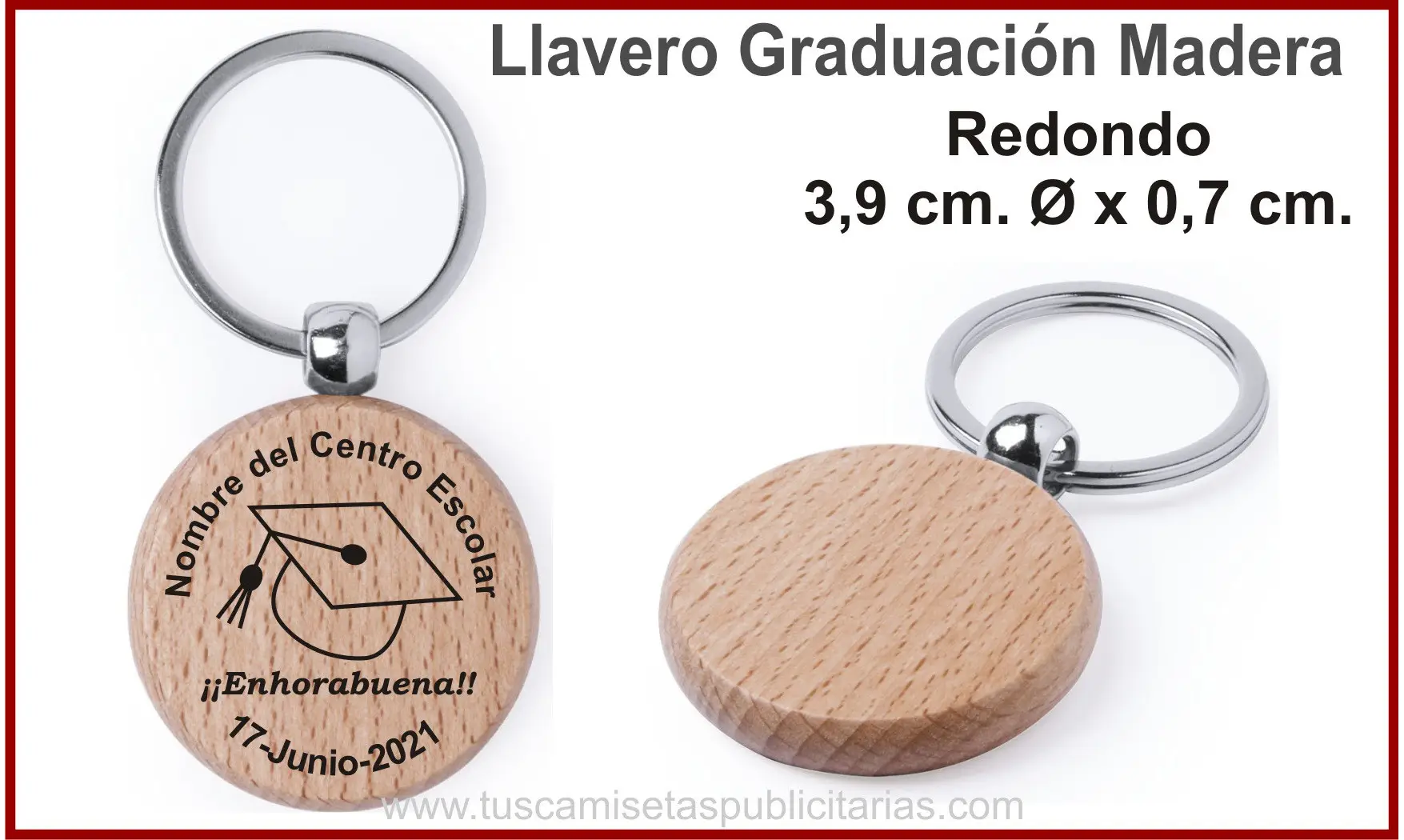 Llavero de Graduación Eco